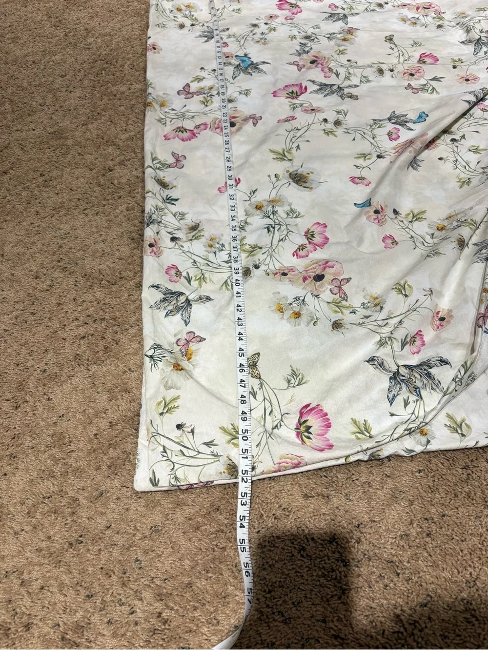 Pottery Barn x Monique Lhuillier Tuileries King-Cal King Organc Cttn Duvet Cover